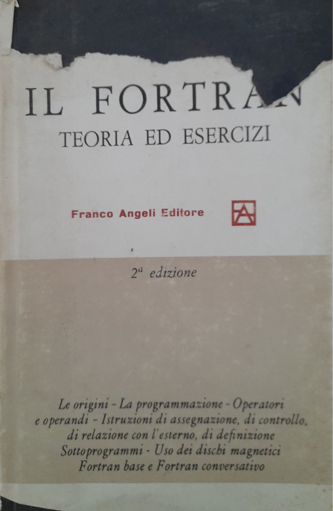 Il Fortran. Teoria ed esercizi - copertina