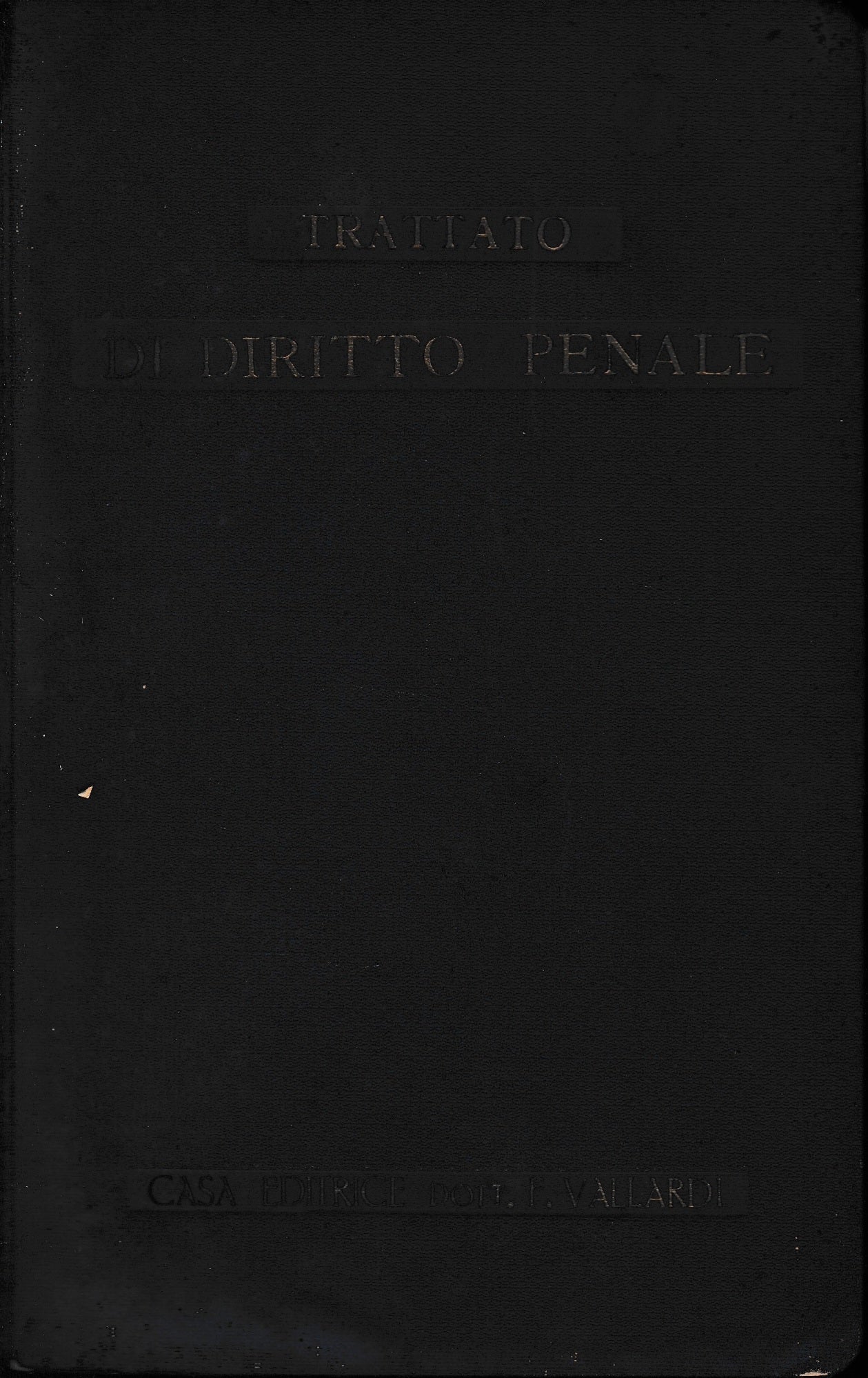 Parte generale del diritto penale, tomo 1. - copertina