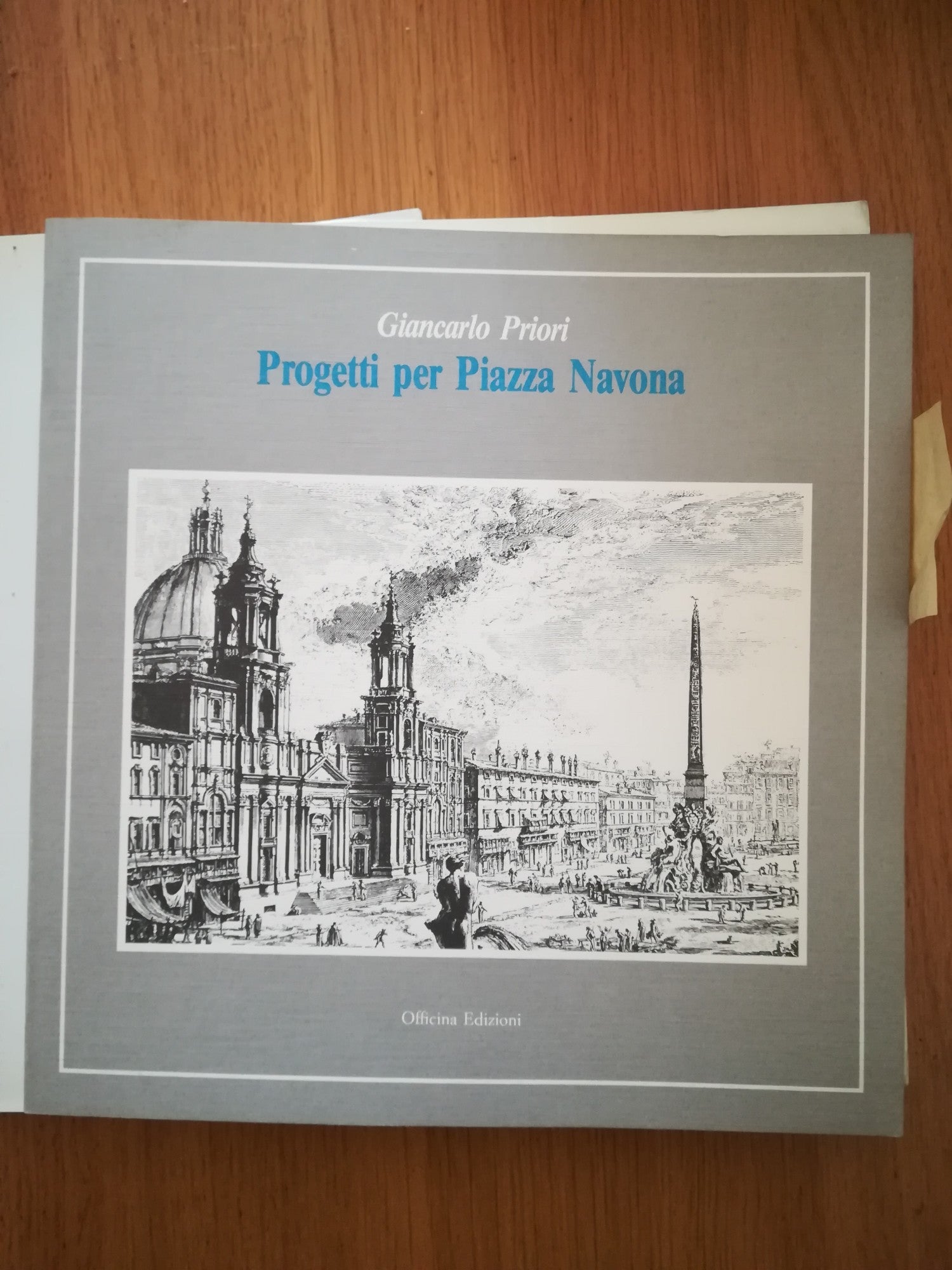 Progetti per Piazza Navona - copertina