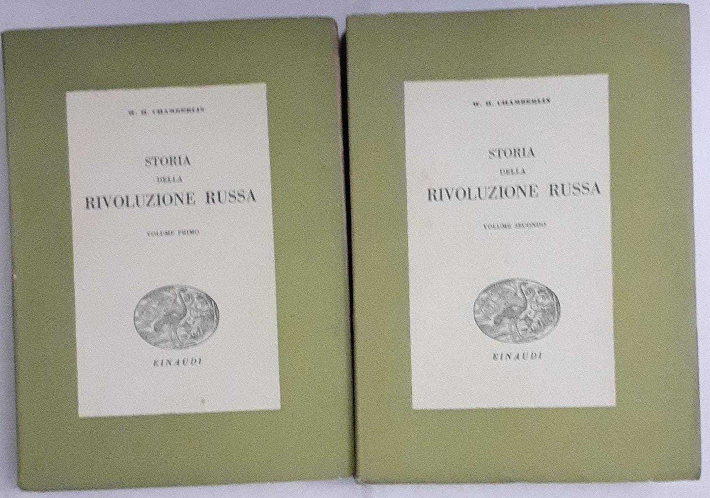 Storia della Rivoluzione Russa. Volume primo, secondo - copertina