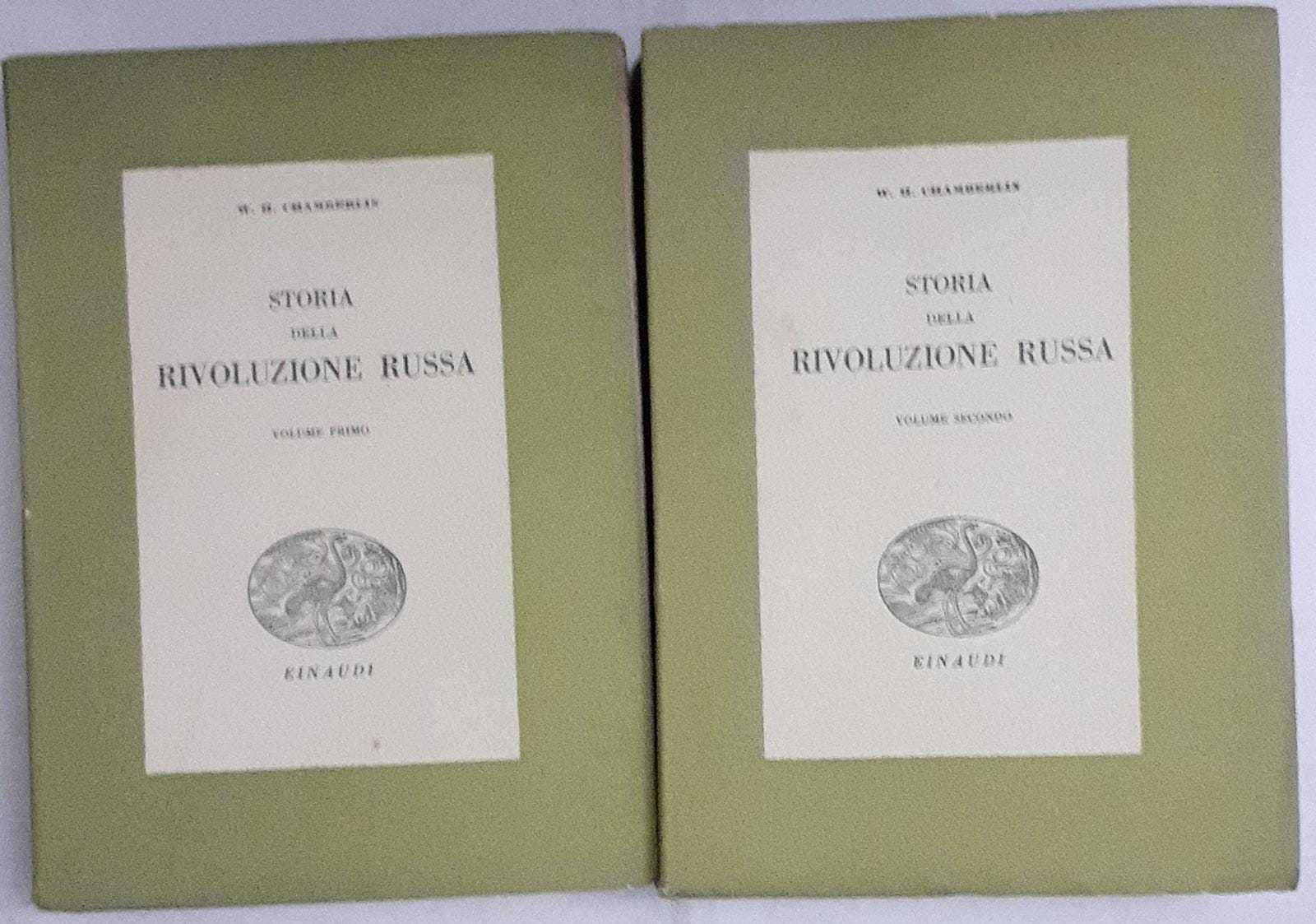 Storia della Rivoluzione Russa. Volume primo, secondo - copertina