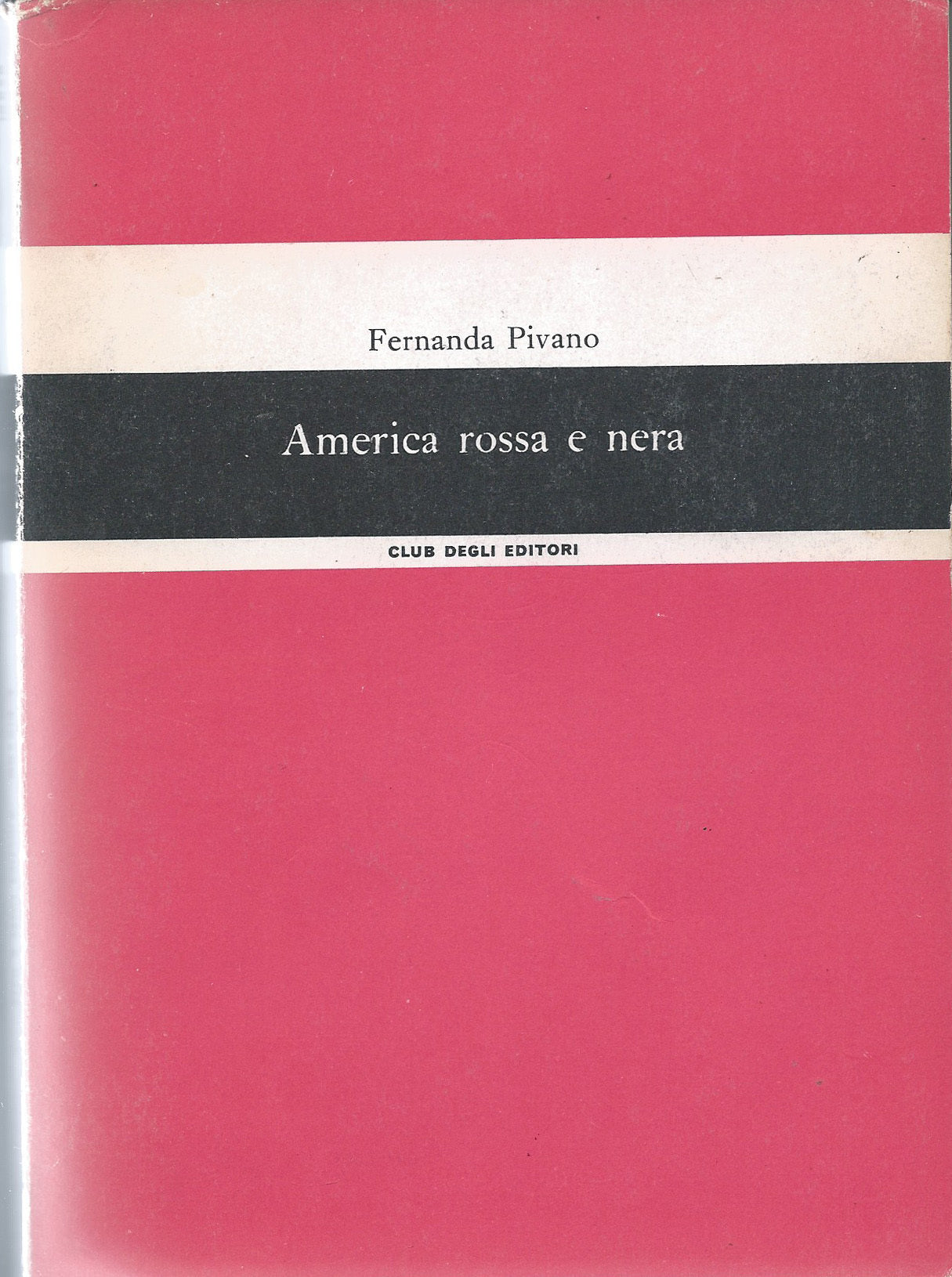 America rossa e nera - copertina