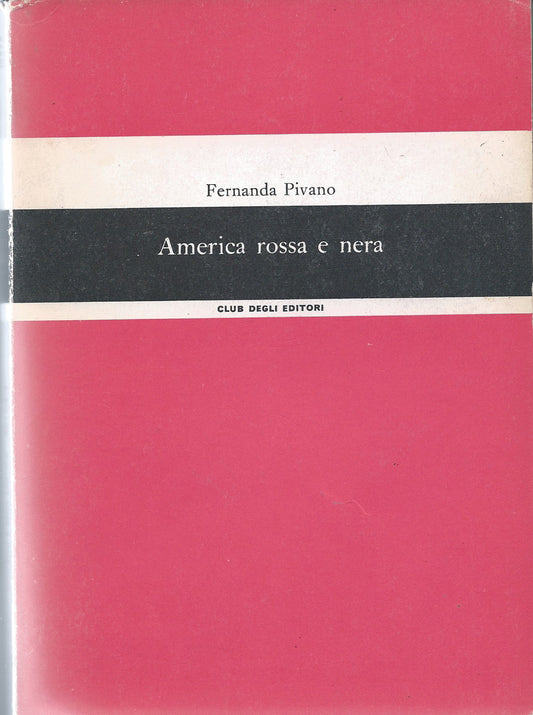 America rossa e nera - copertina