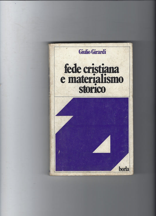 Fede cristiana e materialismo storico - copertina