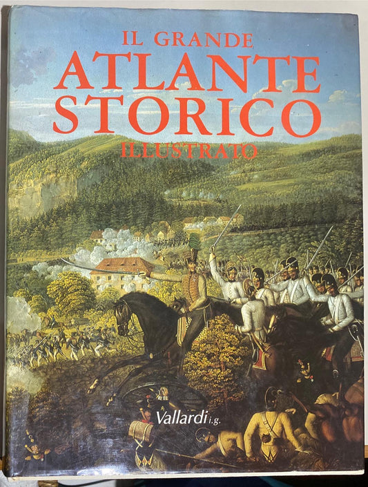 Il grande atlante storico illustrato - copertina