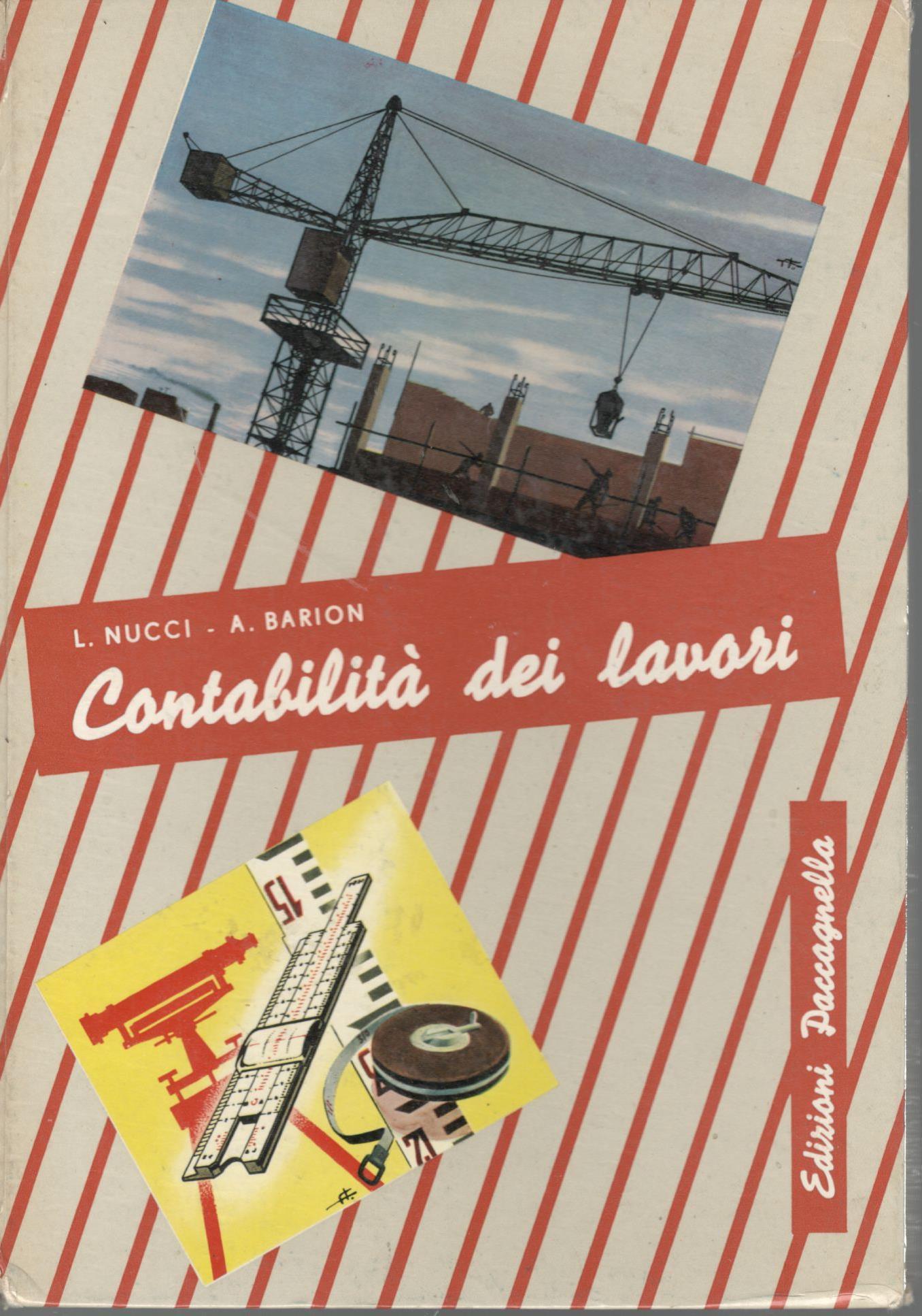 Contabilità dei lavori - copertina