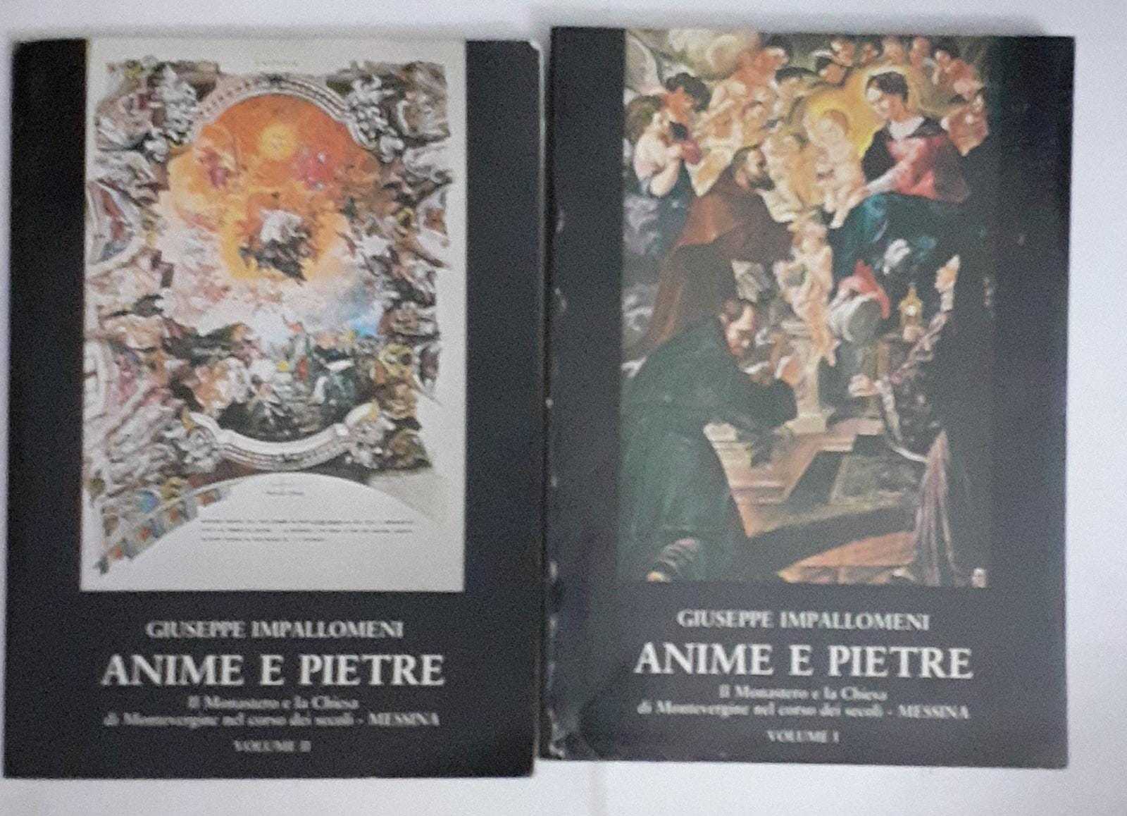 Anime e pietre. Il Monastero e la Chiesa di Montevergine nel corso dei secoli . Volume I II - copertina