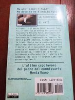 La scomparsa di Patò - copertina