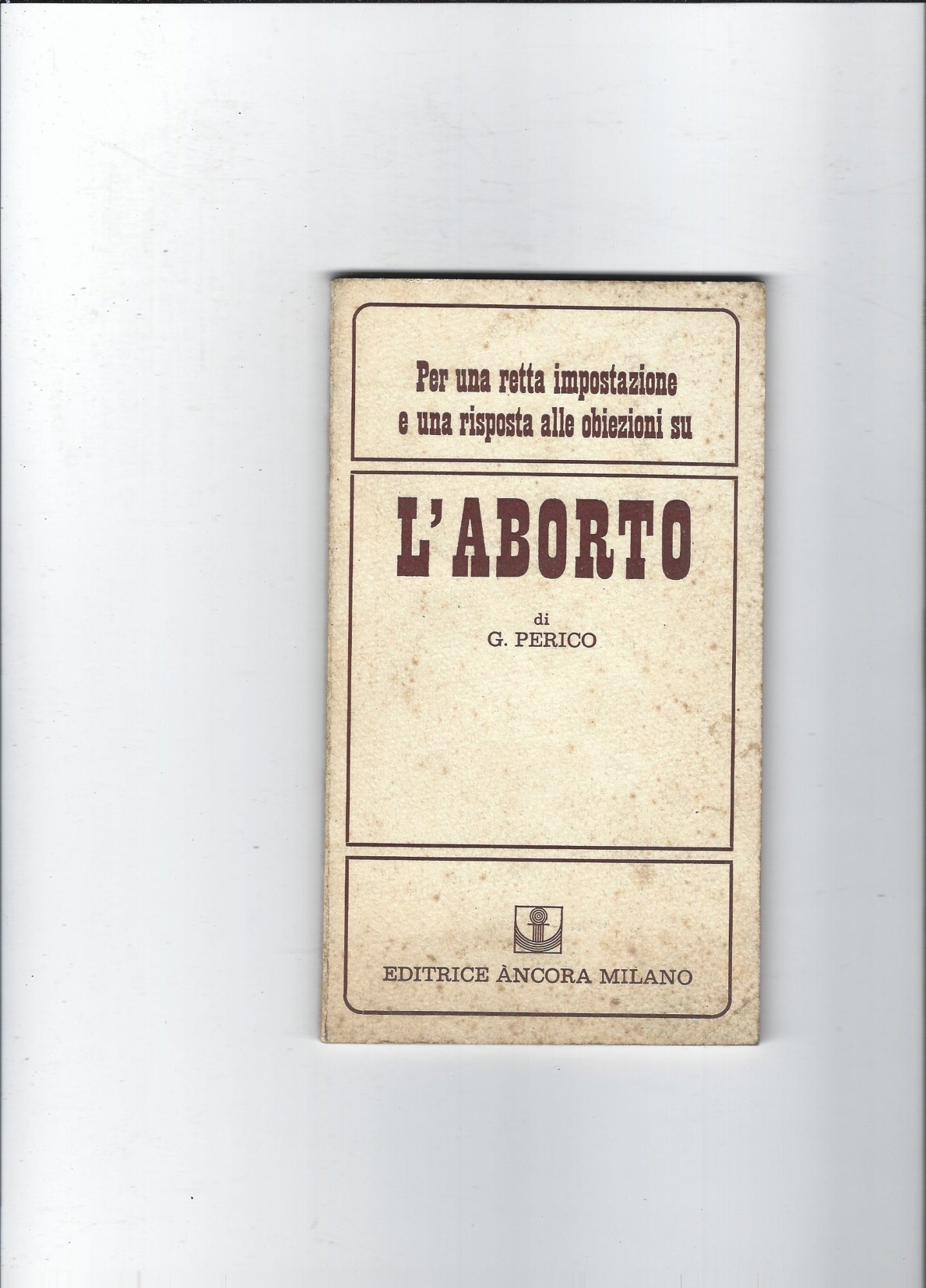 L'aborto - copertina