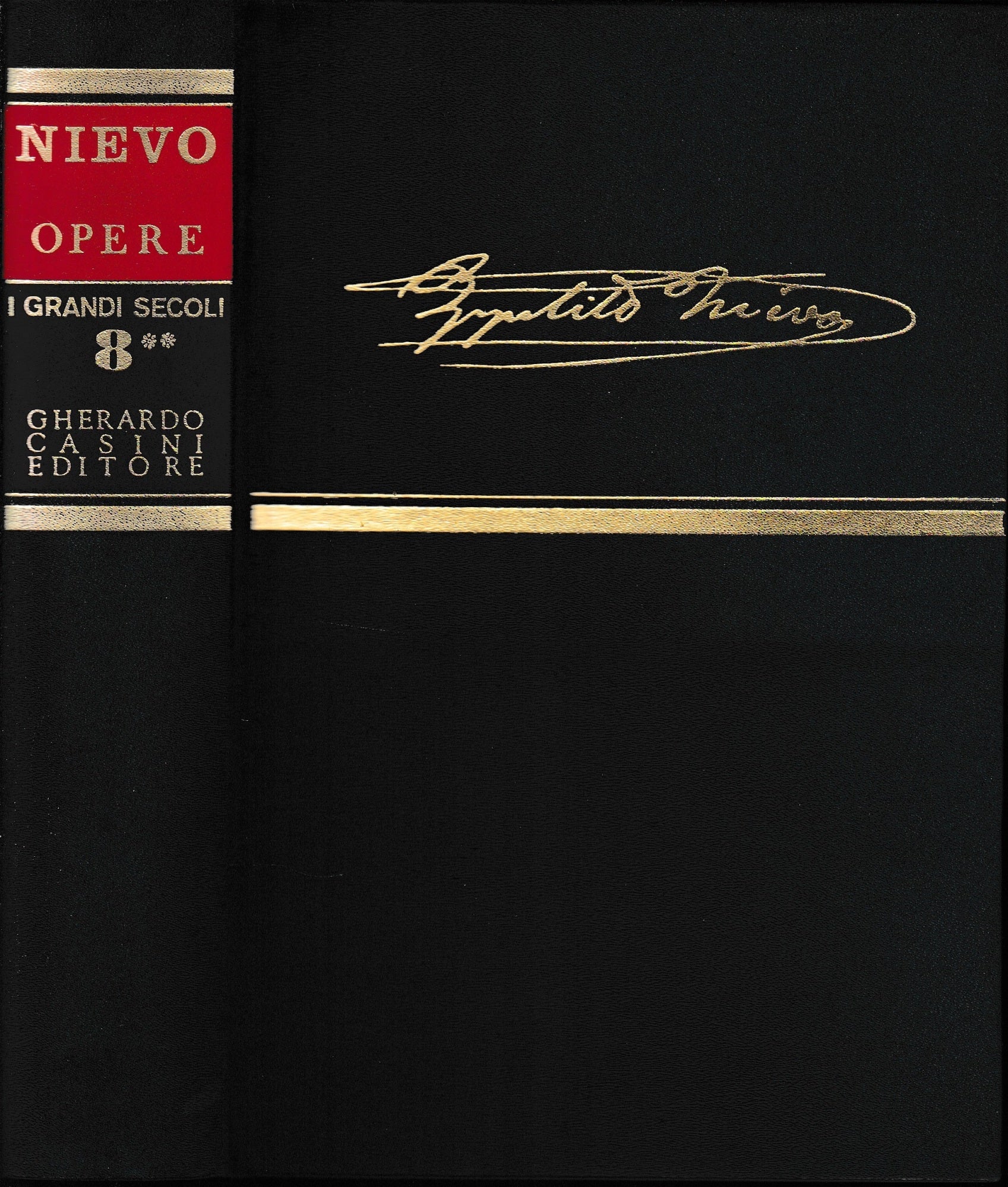 Le confessioni d'un italiano, volume II (parte II) - copertina