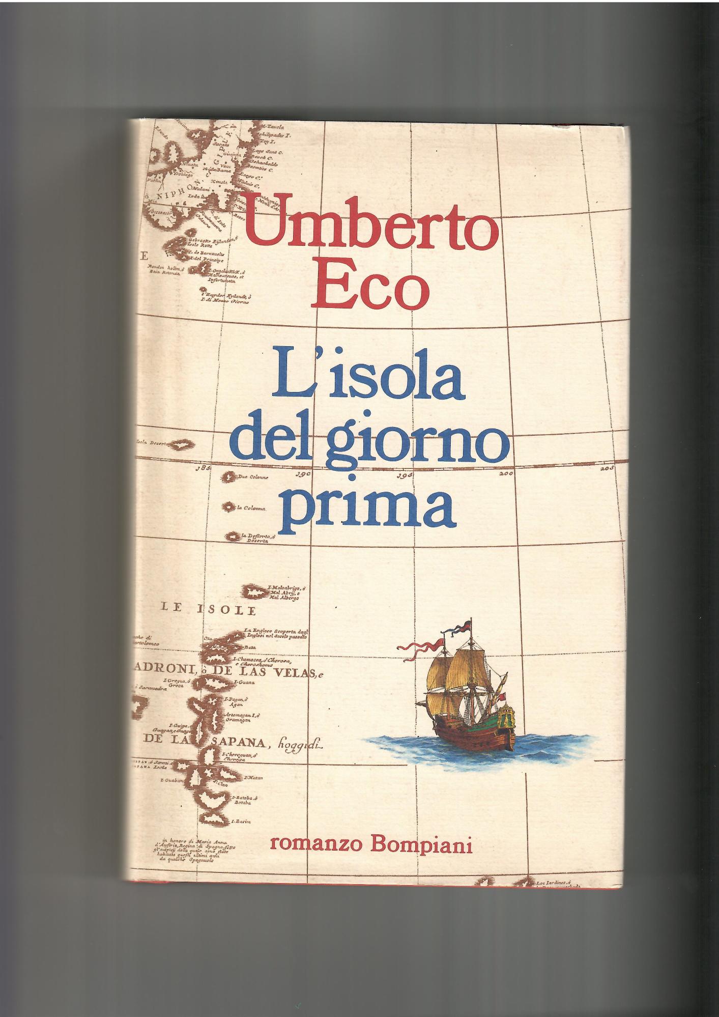 L'isola del giorno prima - copertina