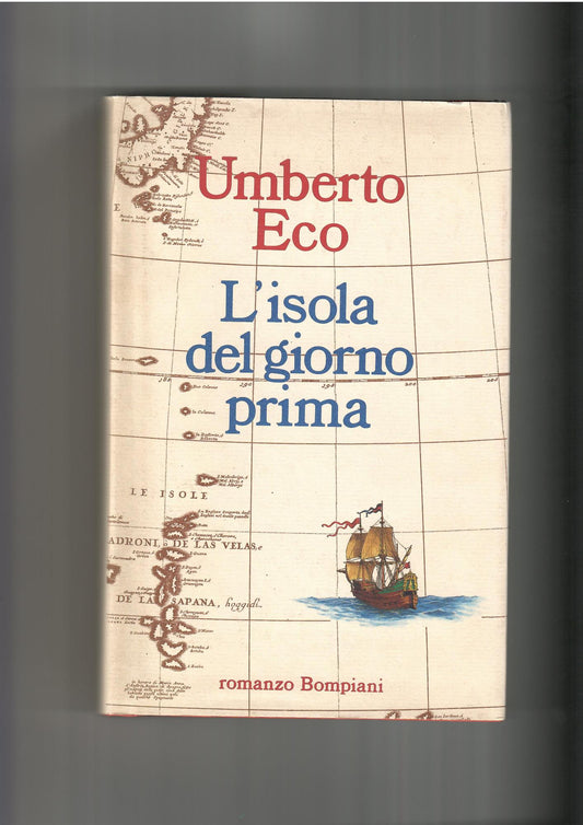 L'isola del giorno prima - copertina