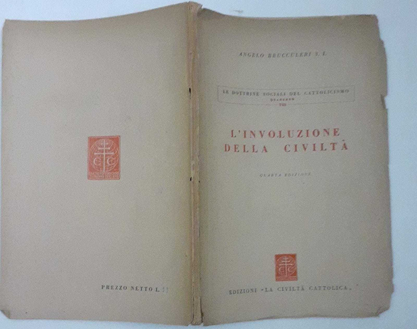 L'involuzione della civilta' - copertina