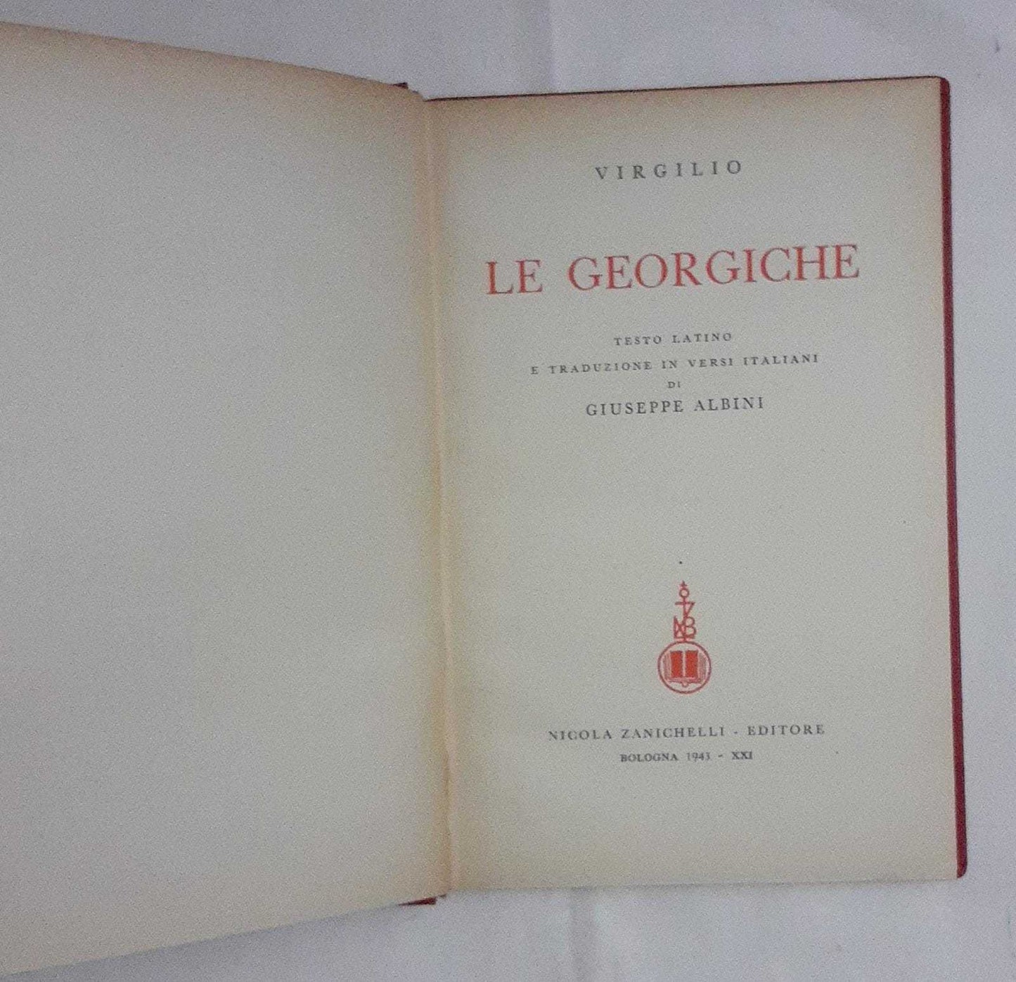 Le Georgiche - copertina