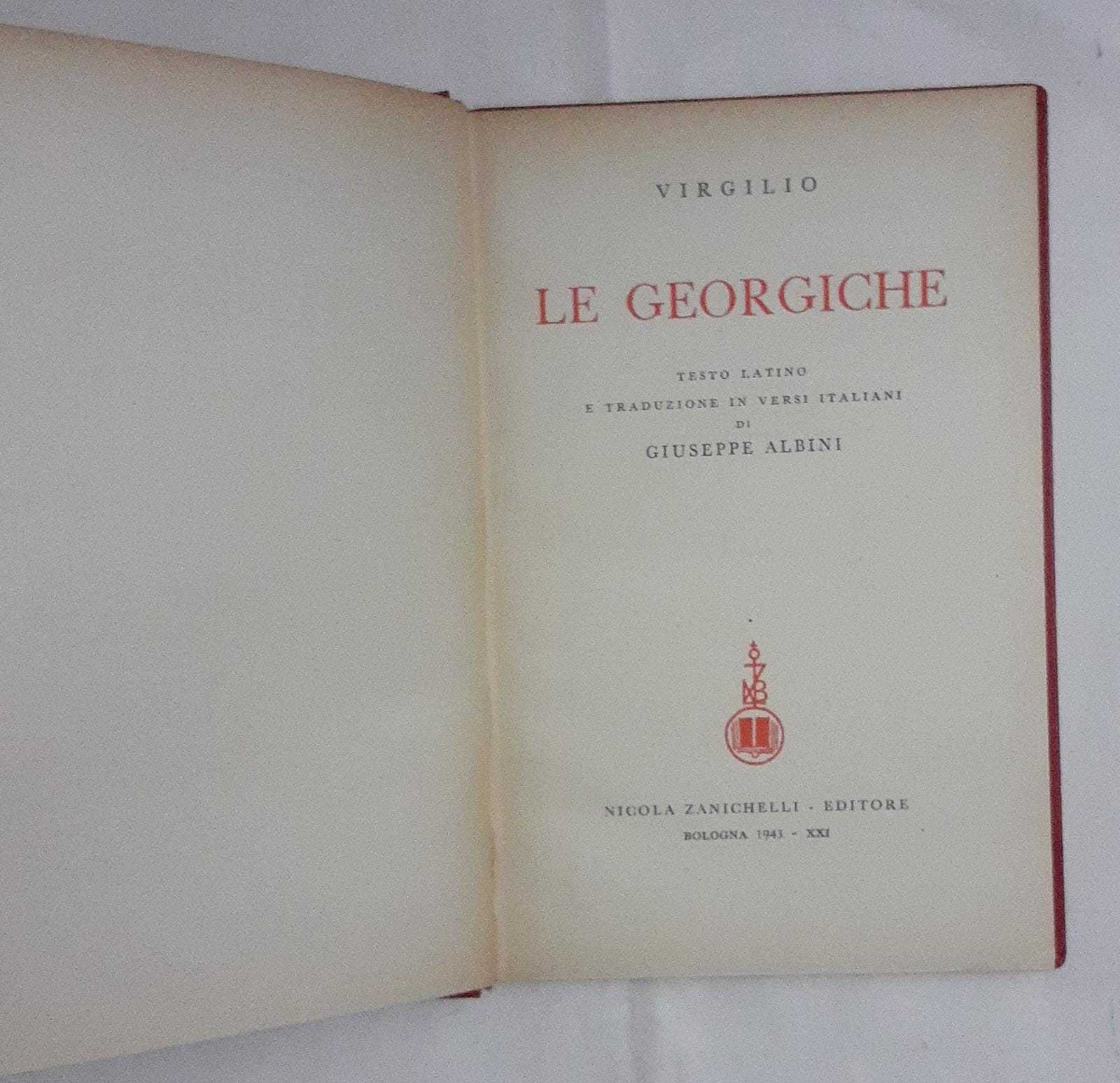 Le Georgiche - copertina