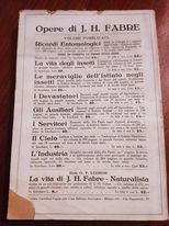 La vita di J.H.Fabre - copertina