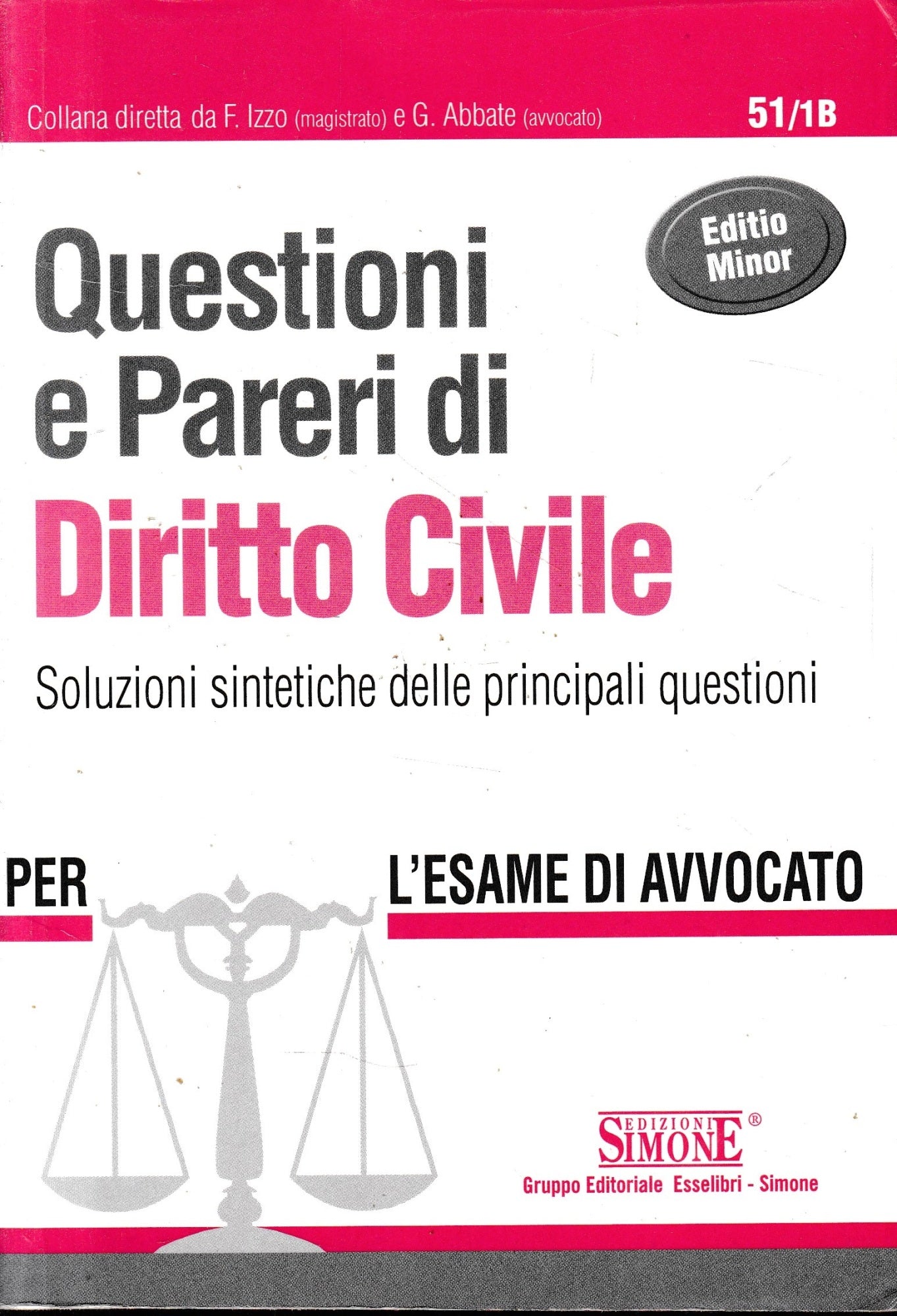 Questioni e pareri di diritto civile : soluzioni sintetiche delle principali questioni : per l'esame di avvocato - copertina