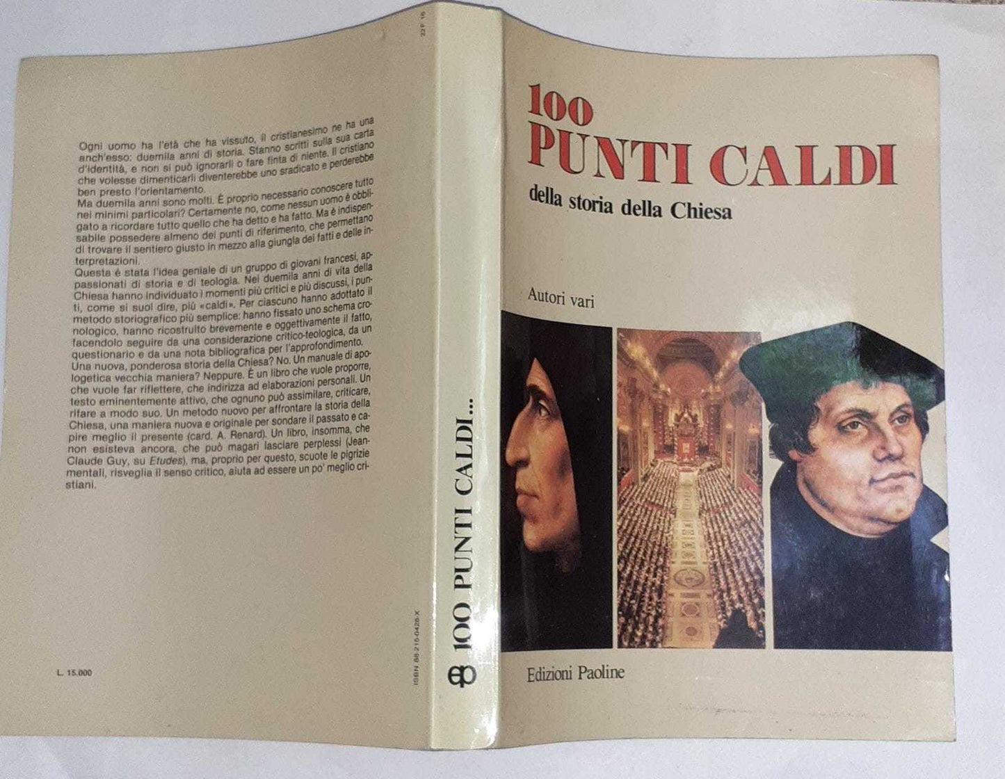 100 punti caldi della storia della chiesa - copertina