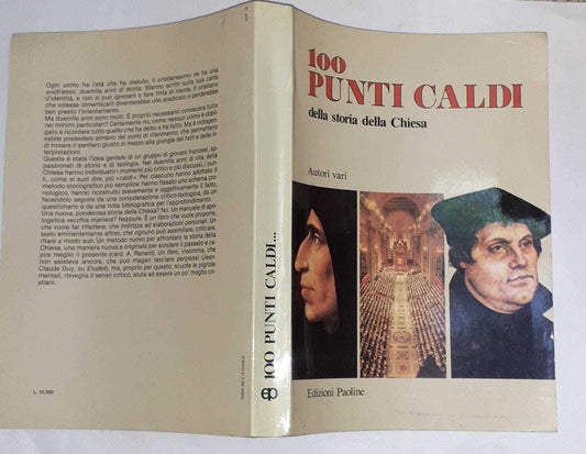 100 punti caldi della storia della chiesa - copertina