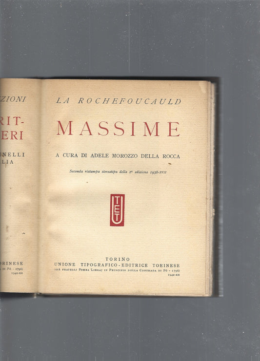 Massime - copertina