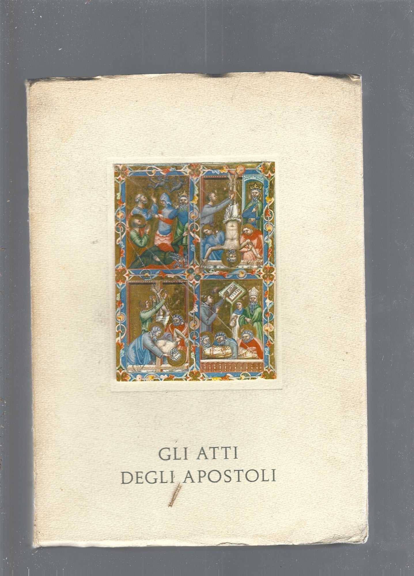 Gli atti degli apostoli - copertina