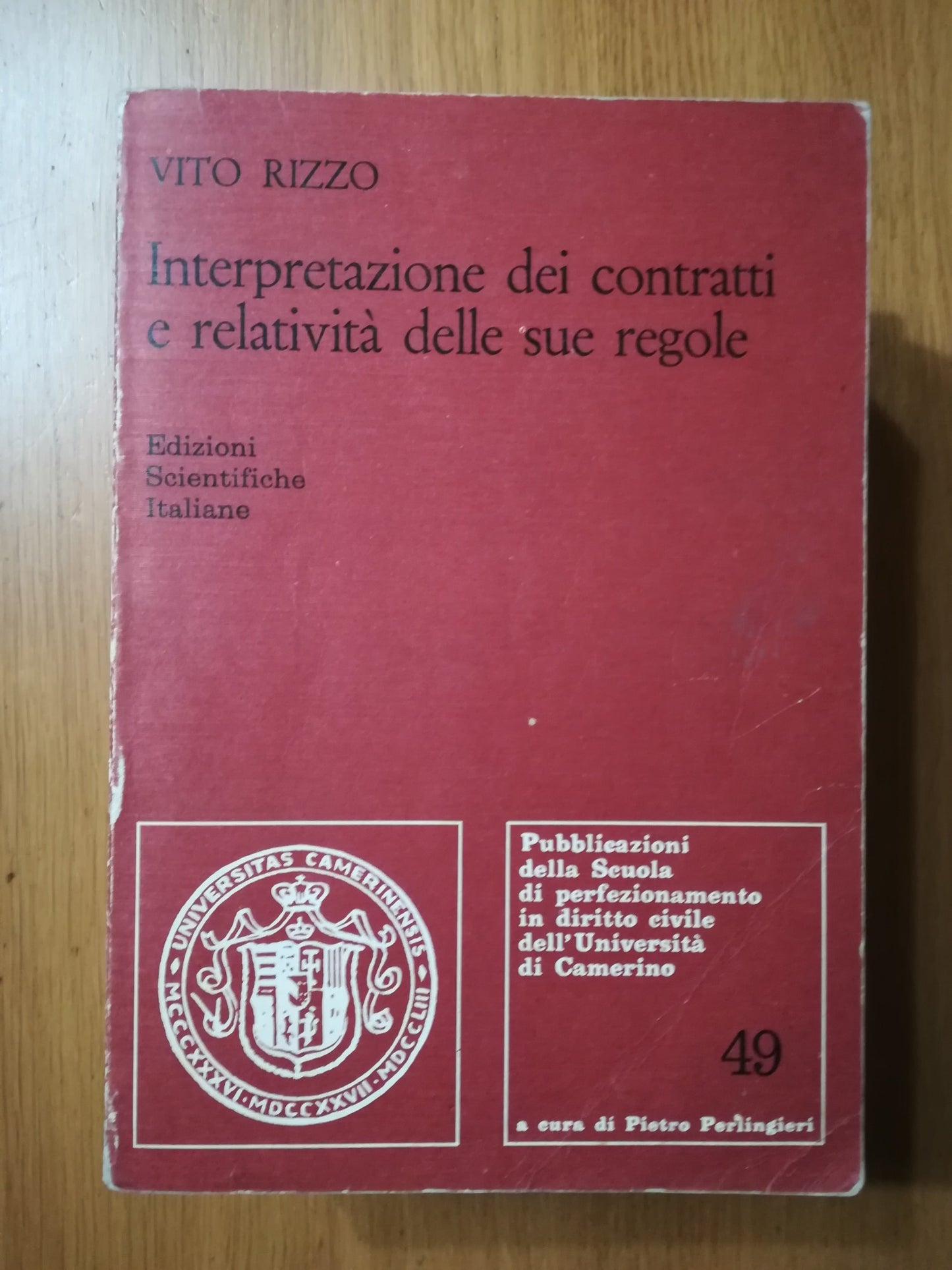 Interpretazione dei contratti e relatività delle sue regole - copertina