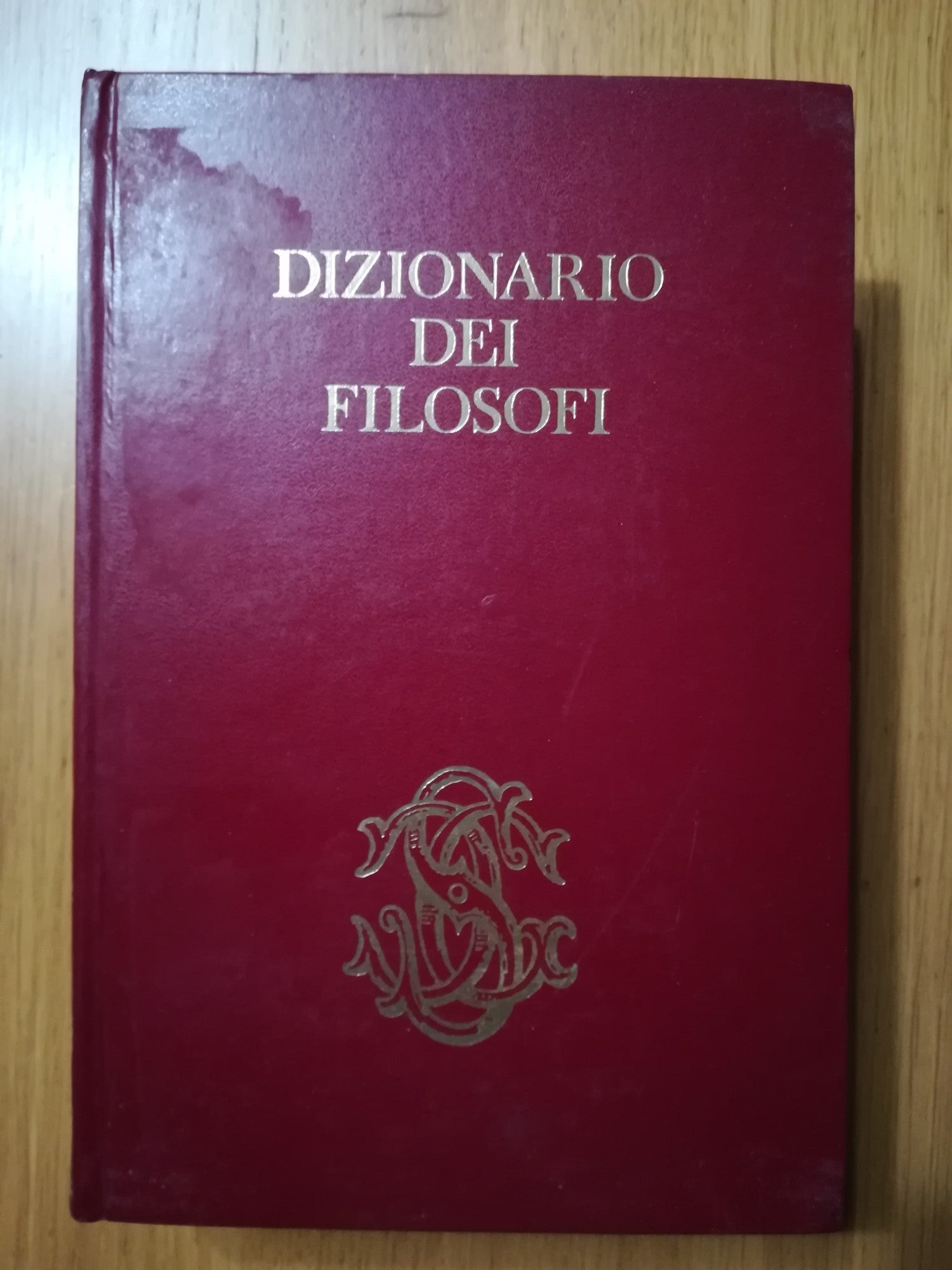 Dizionario dei filosofi - copertina