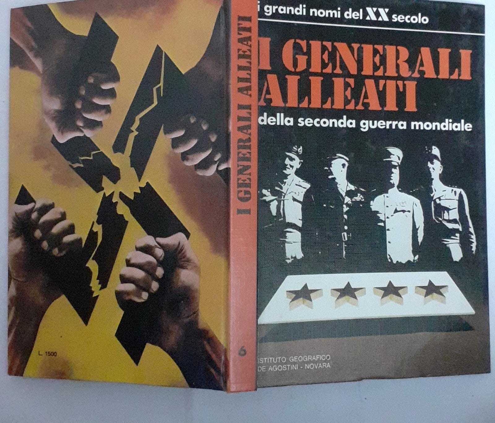 I generali alleati della seconda guerra mondiale - copertina