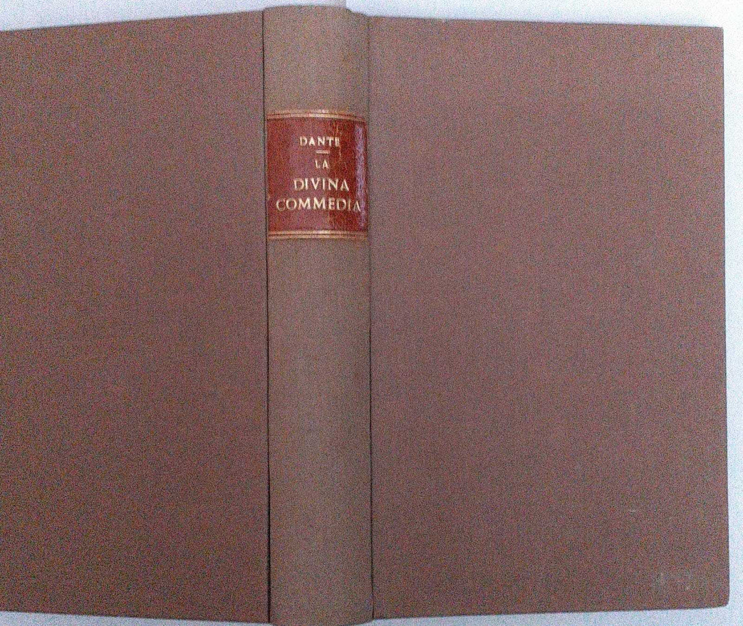 La Divina Commedia. A cura di Domenico Guerri - copertina