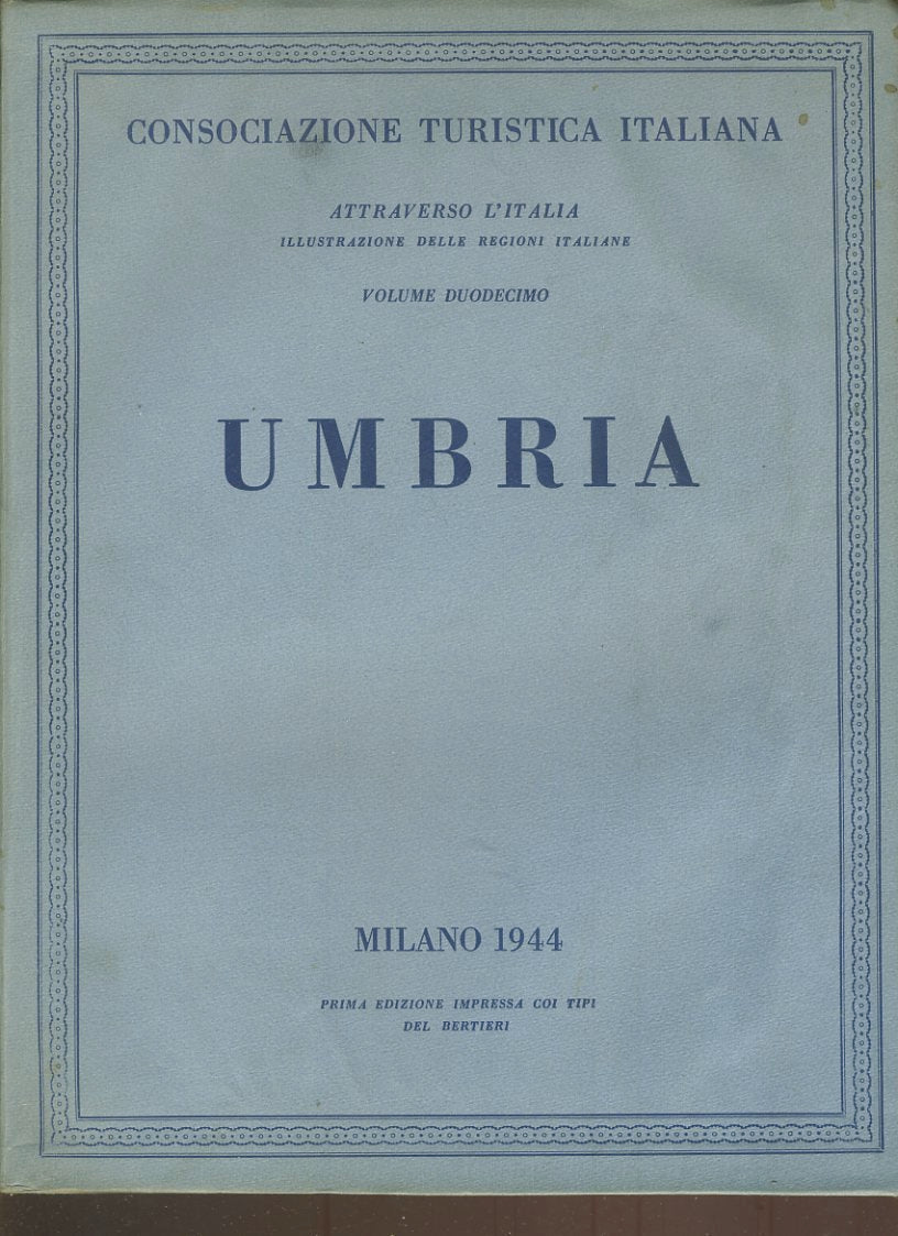 Umbria. Attraverso l'Italia - copertina