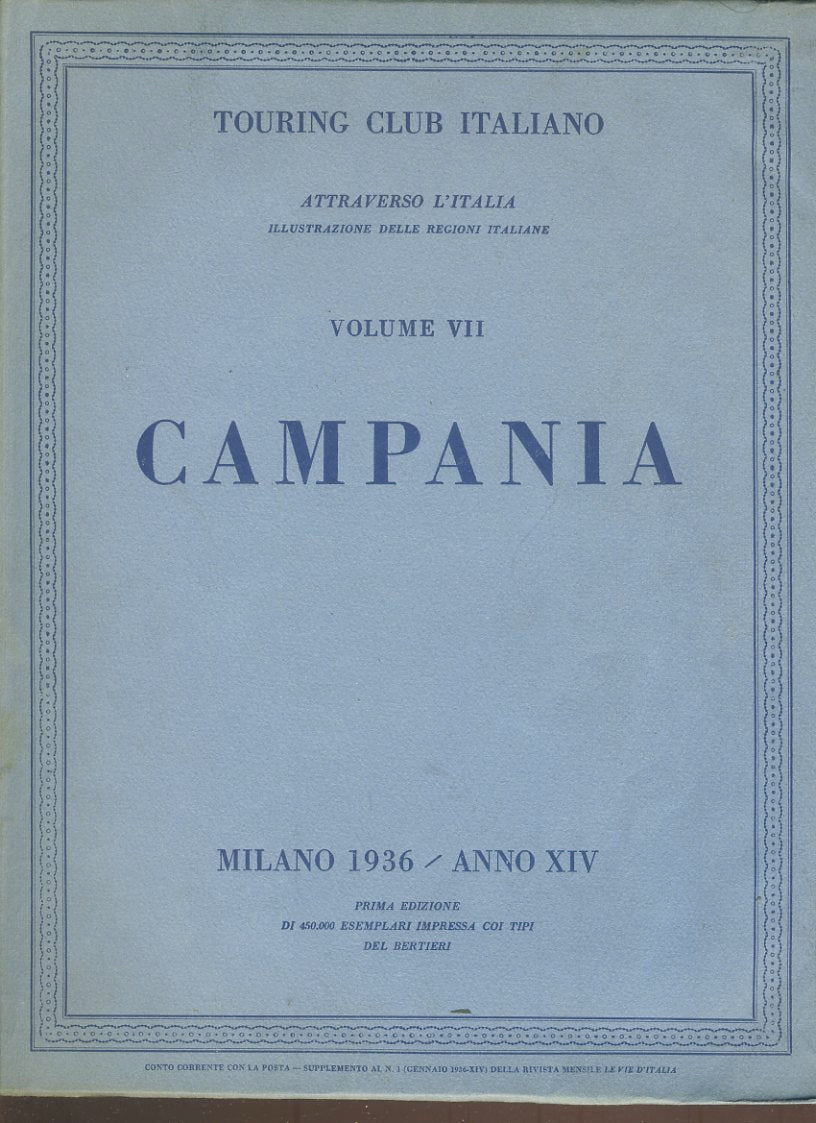 Campania. Attraverso l'Italia - copertina