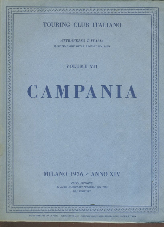 Campania. Attraverso l'Italia - copertina