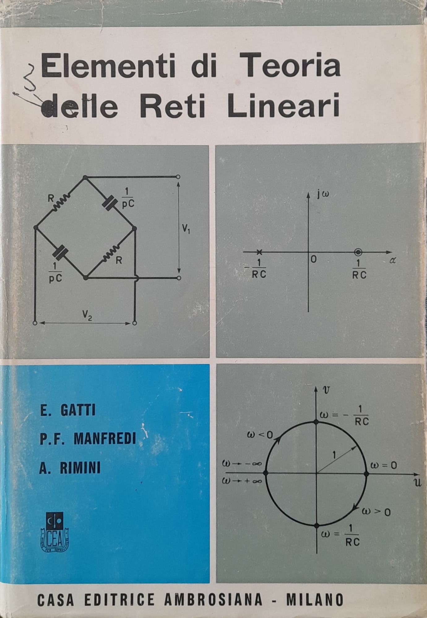 Elementi di teoria delle reti lineari - copertina