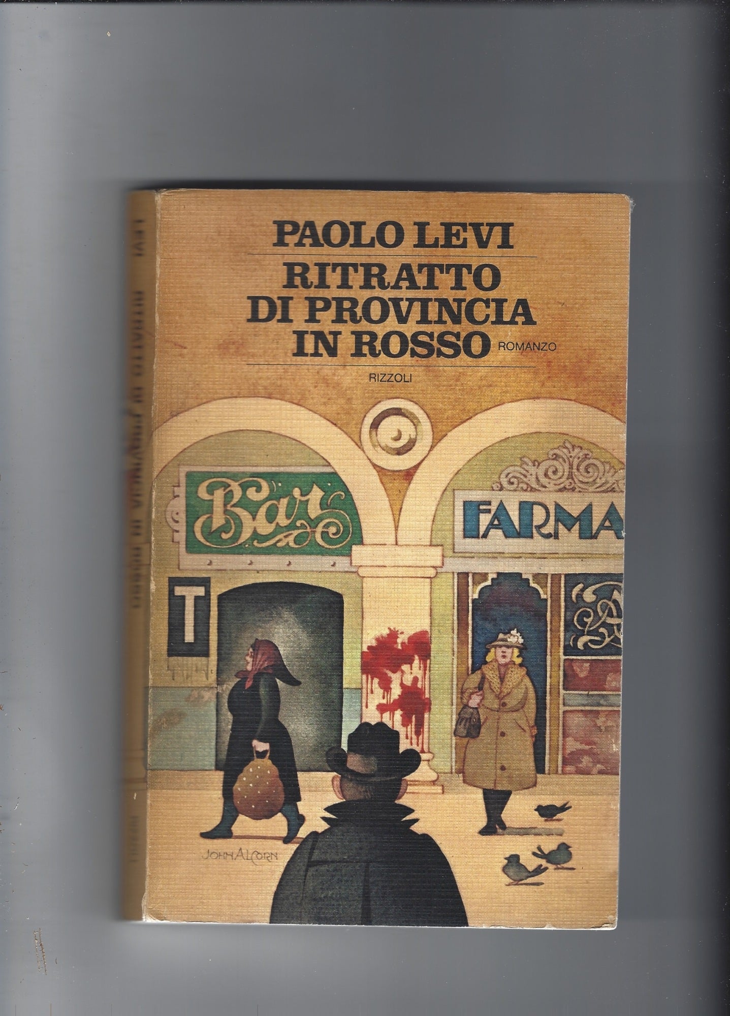 Ritratto di provincia in rosso - copertina