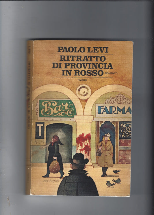 Ritratto di provincia in rosso - copertina
