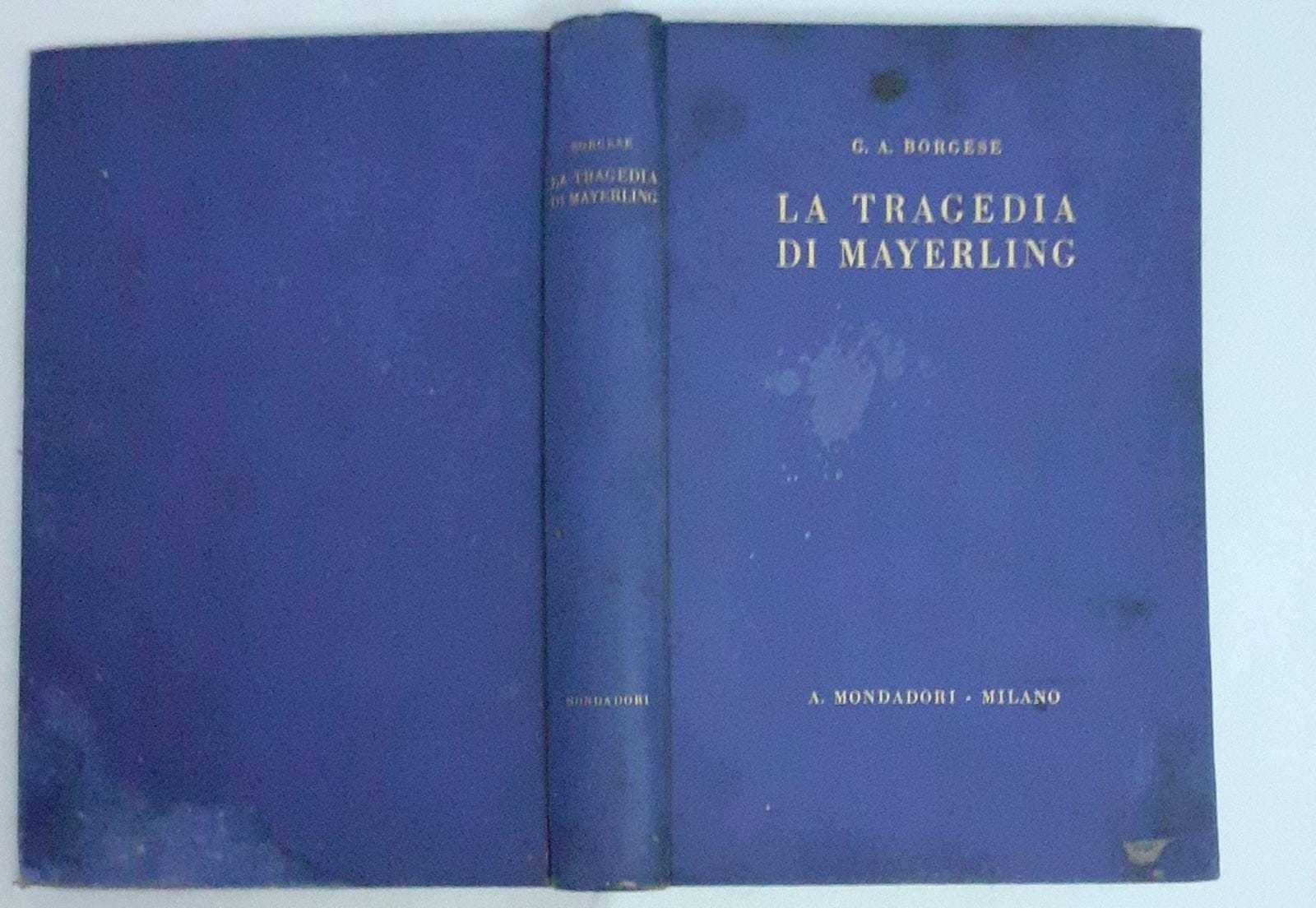 La tragedia di Mayerling - copertina