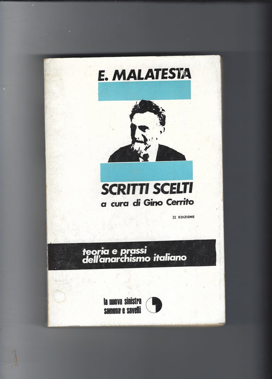 Scritti scelti - copertina