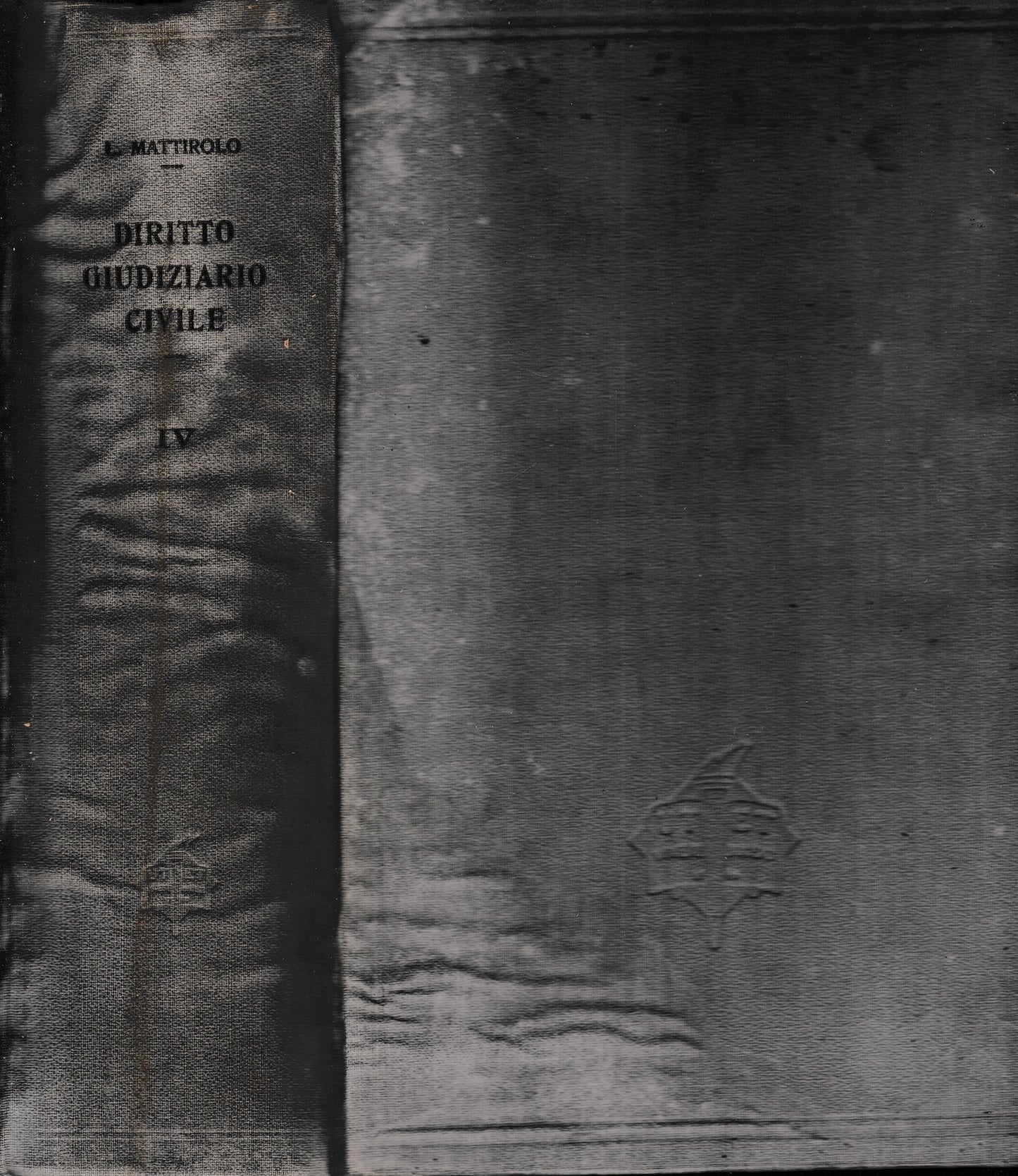 Trattato di Diritto Giudiziario Civile Italiano, vol. 4 - copertina