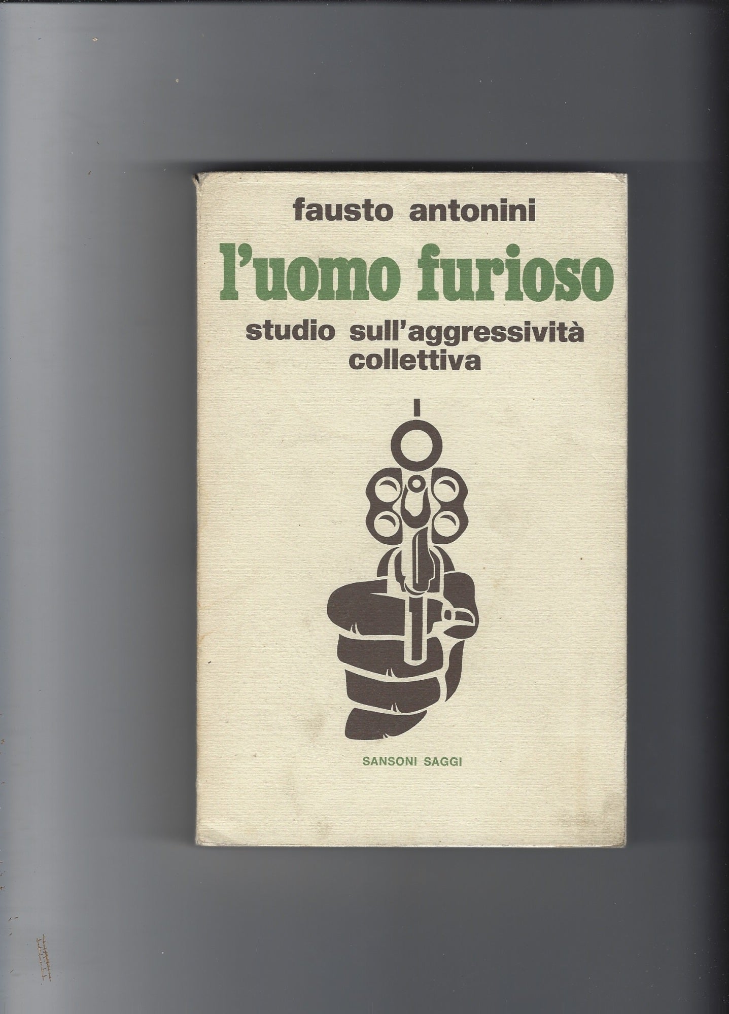 L'uomo furioso - copertina