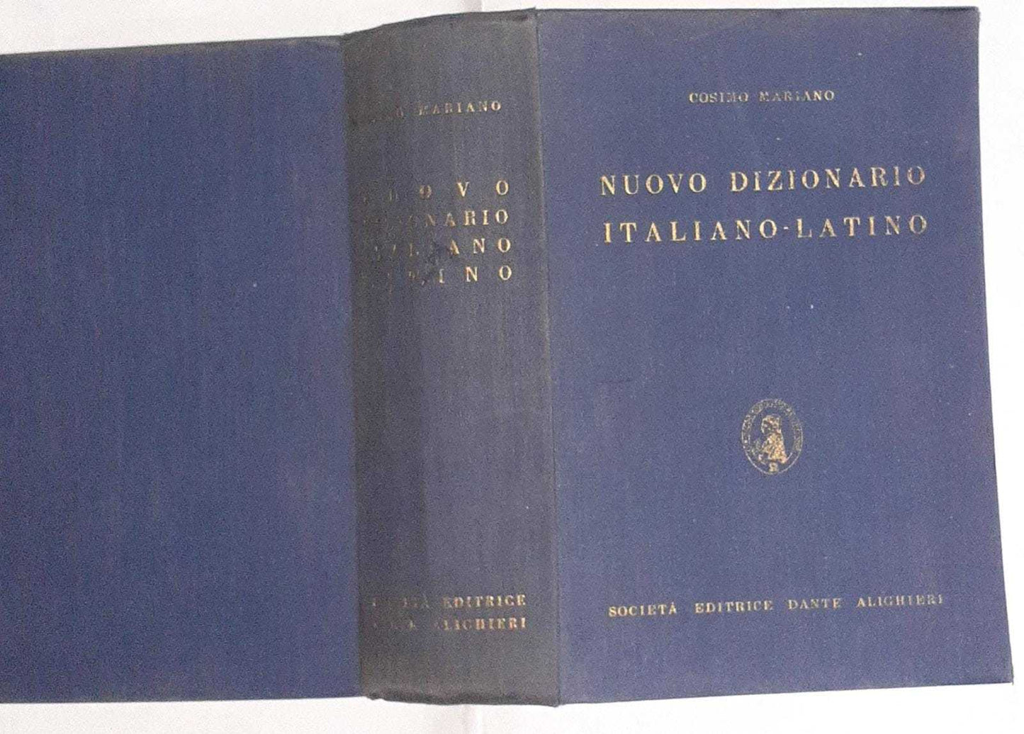 Nuovo dizionario italiano-latino - copertina