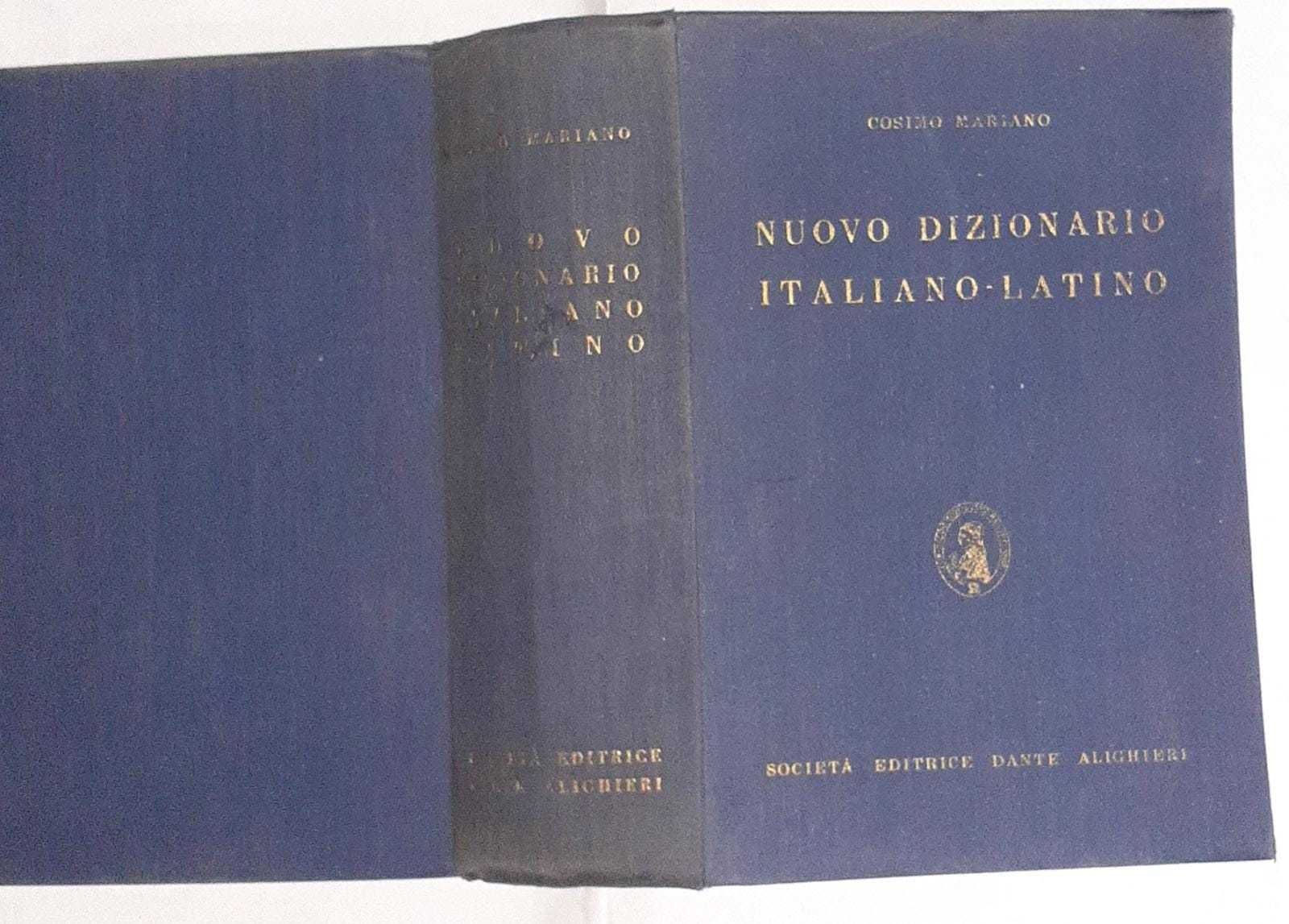 Nuovo dizionario italiano-latino - copertina