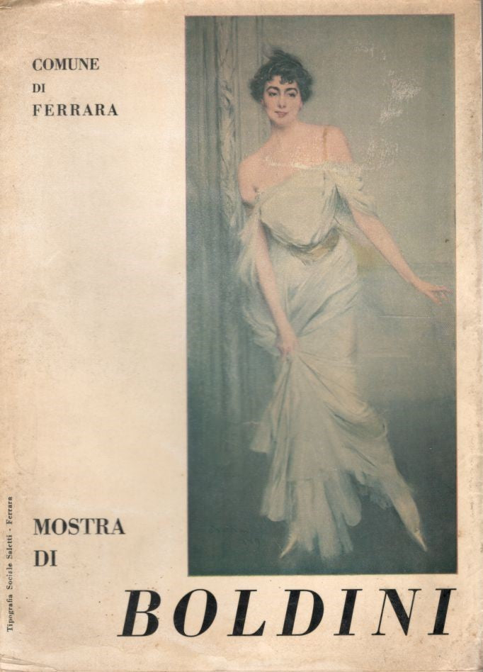 Mostra di Giovanni Boldini - copertina