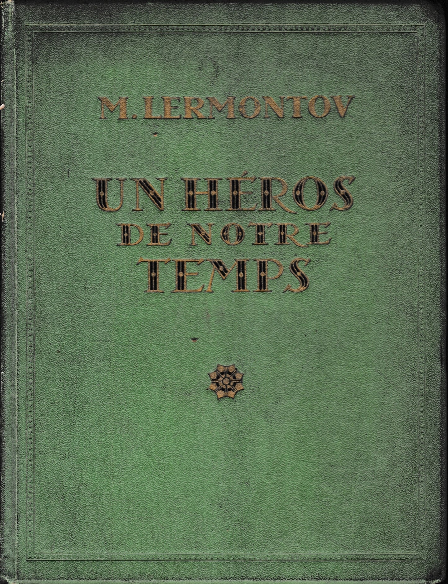 Un héros de notre temps. Titolo anche in Russo. - copertina