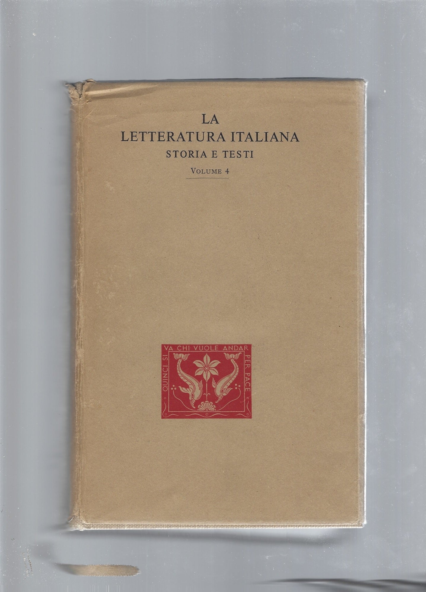 La Divina Commedia vol. 4 della letteratura italiana - copertina