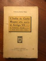 L'Italia da Carlo Magno alla morte di Arrigo VII - copertina