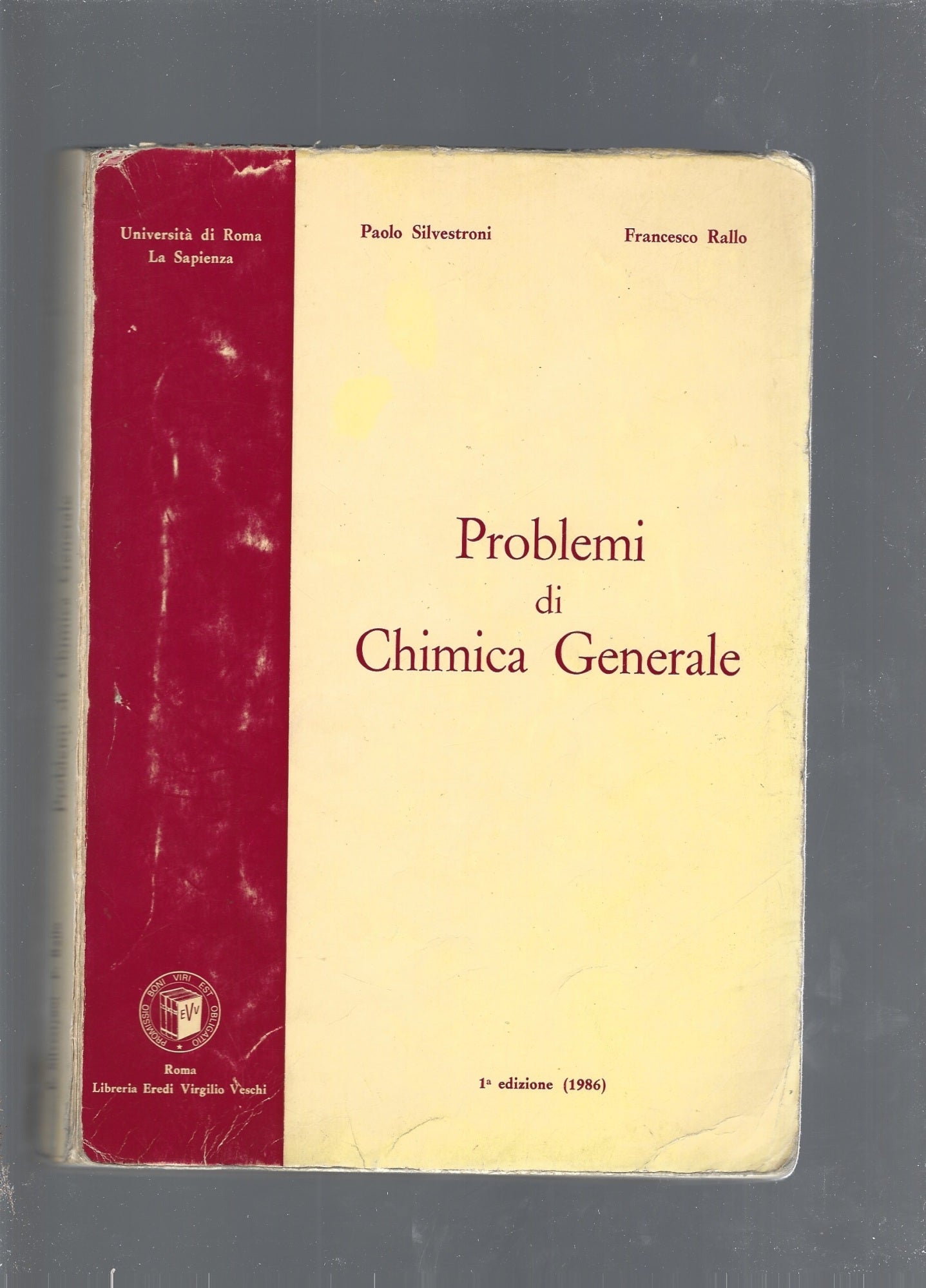 Problemi di Chimica Generale - copertina