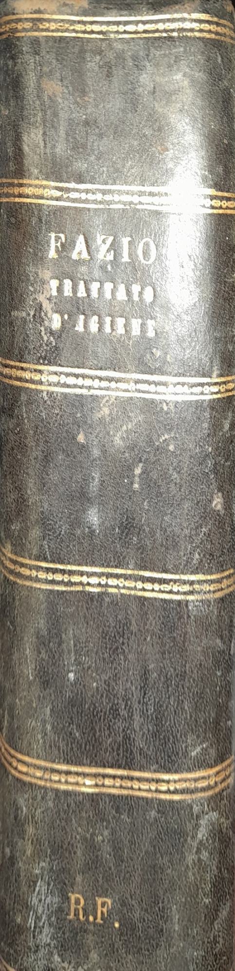 Trattato d'igiene (atavismo e mesologia) - copertina