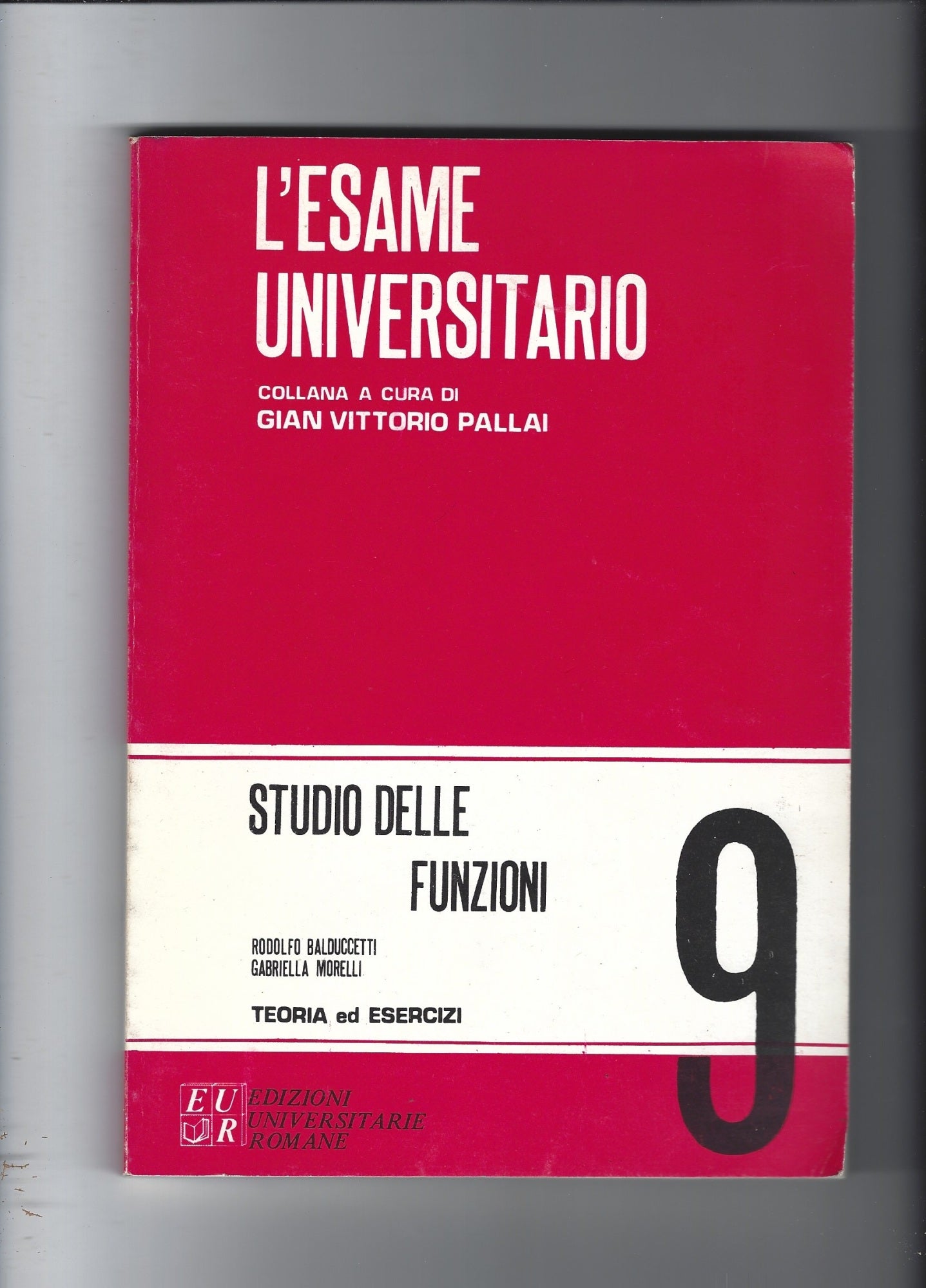 Studio delle funzioni - copertina