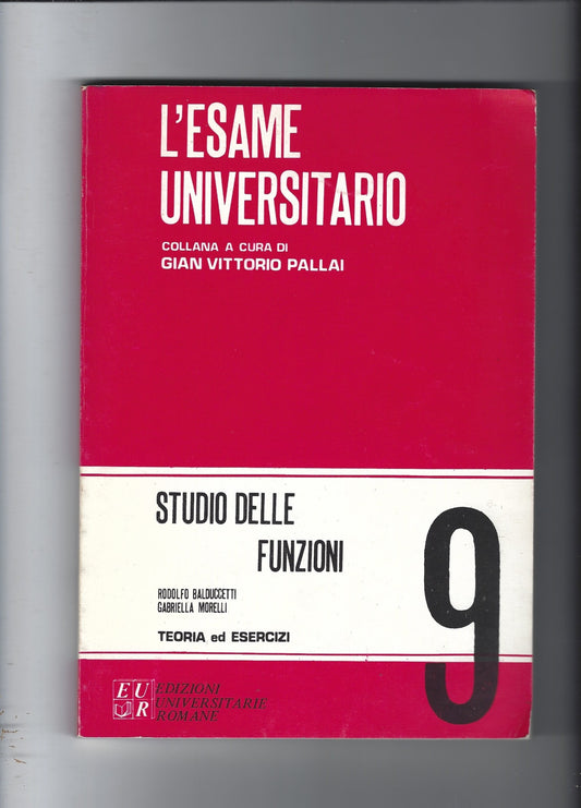 Studio delle funzioni - copertina