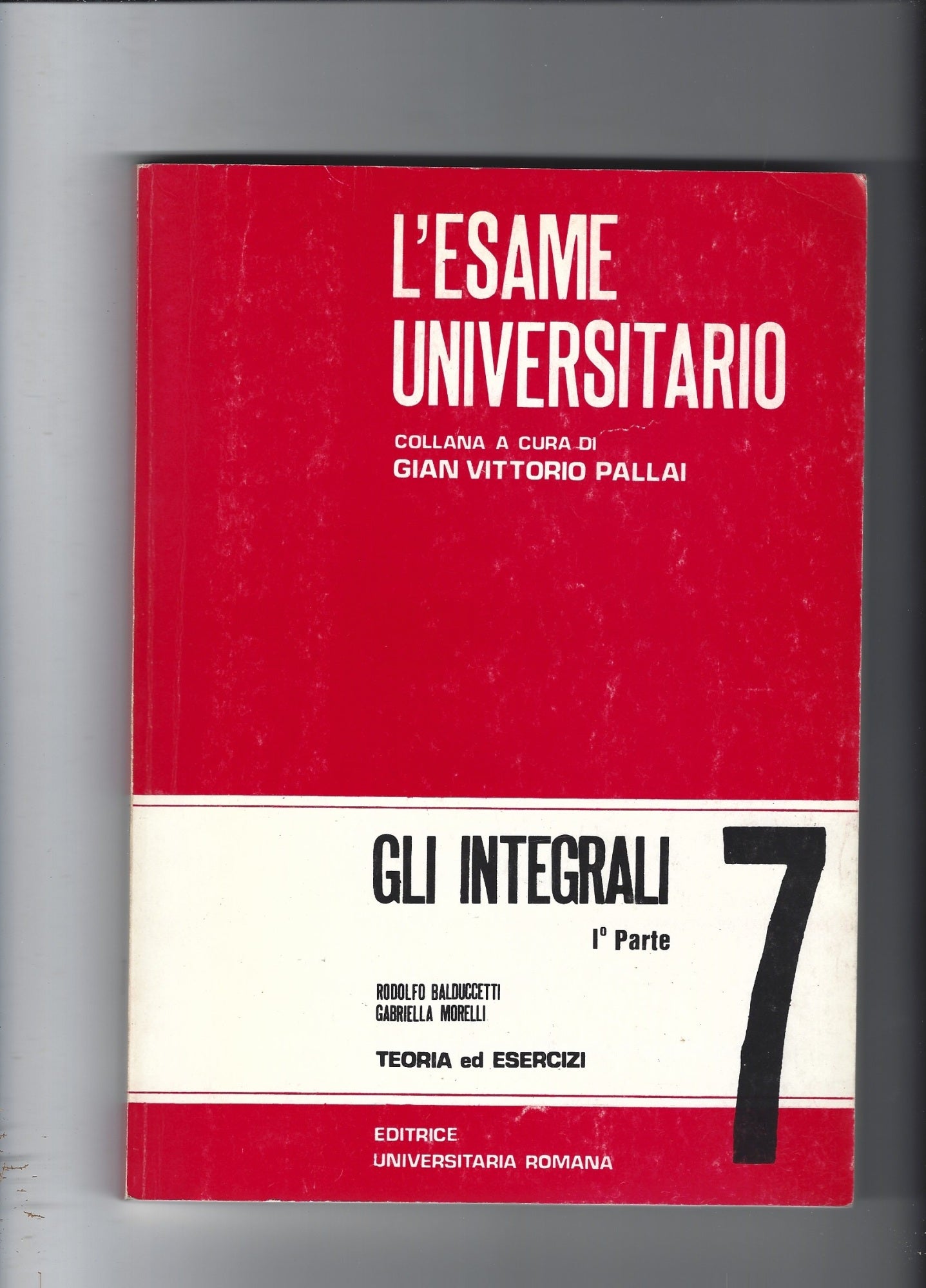 Gli integrali vol. I - copertina